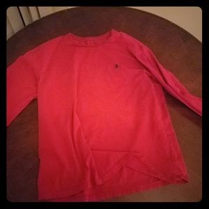 Ralph Laren XL Red Long Sleeve Tee